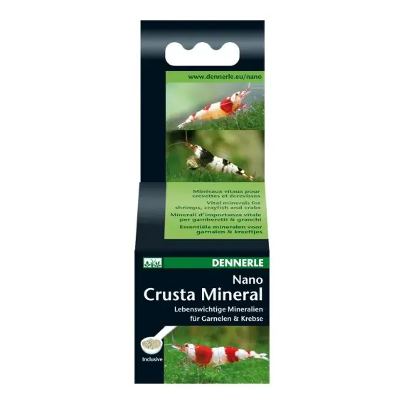 DENNERLE Minerały dla krewetek Nano Crusta Mineral, 35 gramów (5864) Ostatnia szansa